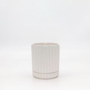 Small Athens Planter White