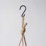 Boston Hanging Bowl - White Stone