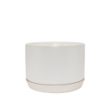 Wide Oslo Planter White